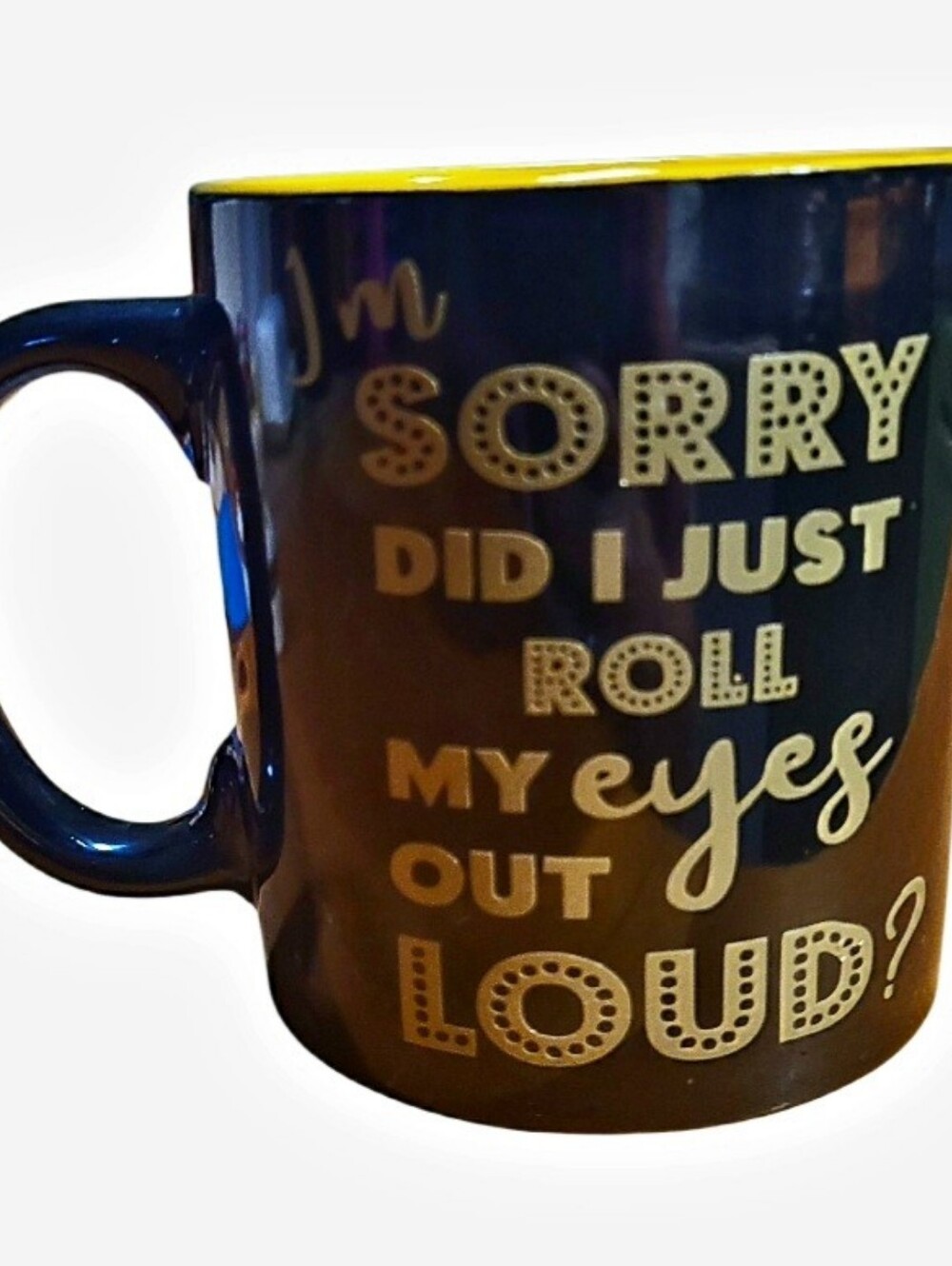 Funny BLACK SASSY COFFEE MUG